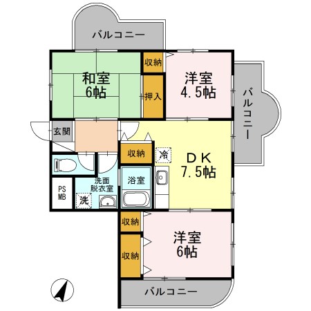 フォーラム北綾瀬 間取り