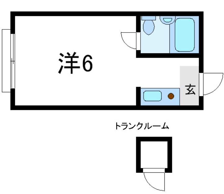 ハイツトビサン 間取り