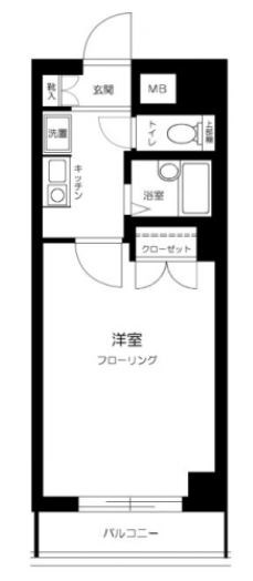 ヴェルステージ東陽町 間取り図