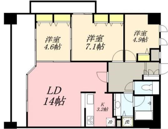 LANAI　T　GARDEN 間取り