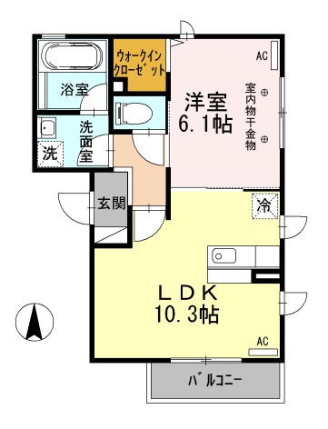 ペーシェ・スシーナ 間取り