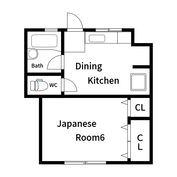 桂荘 間取り