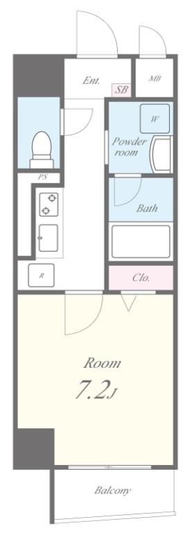 KSコート  間取り図