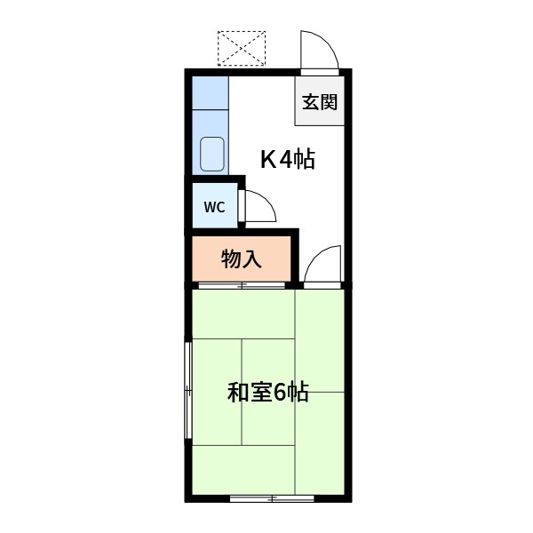 江連荘 間取り図