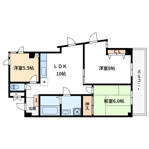ＩＮ西葛西 間取り図