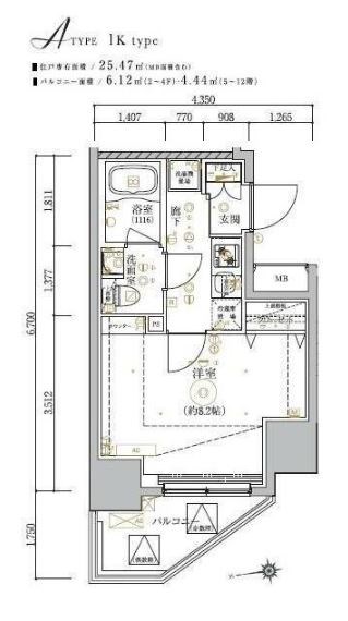 ベルシード大島  間取り図