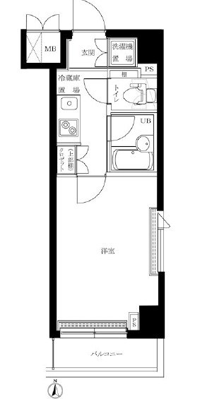 ルーブル大島   間取り図