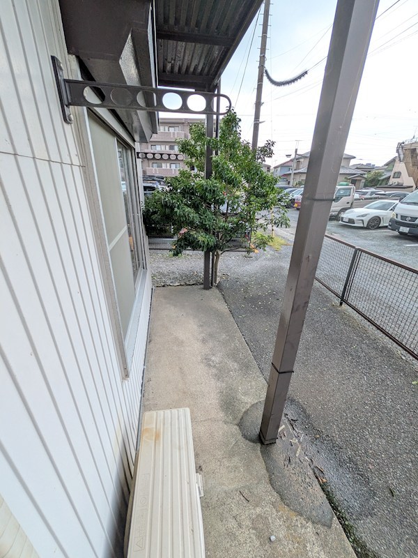 コーポながい ベランダ