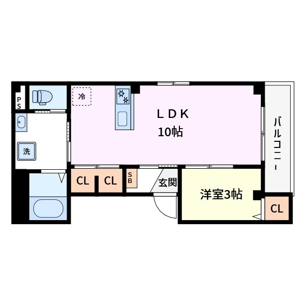 バハラ南小岩 間取り
