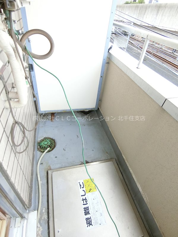 ハイツカワシマ ベランダ