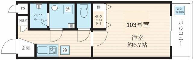 フォセット高砂 間取り