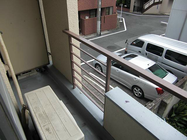 井上マンション ベランダ