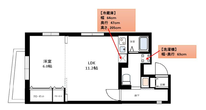 KI-FLAT東陽町  間取り