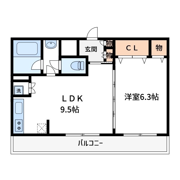 オクドテラス 間取り