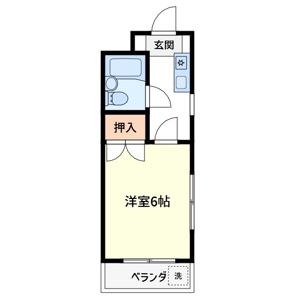 コーポノンノン 間取り図