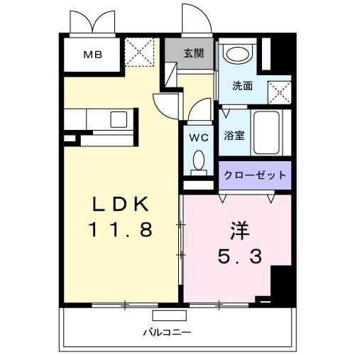 アビタ・ヴァン 間取り