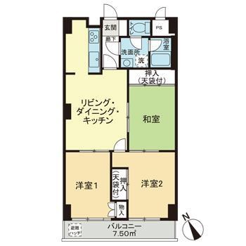 ジュネシオン竜泉 間取り