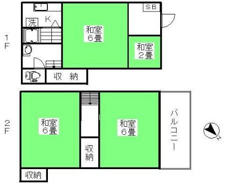 柳原2丁目戸建 間取り