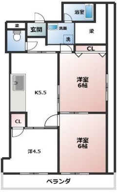 ニューシャトレーマンション 間取り