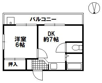 嶋村マンション 間取り