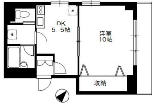 パークフローレンス三ノ輪 302号室 間取り