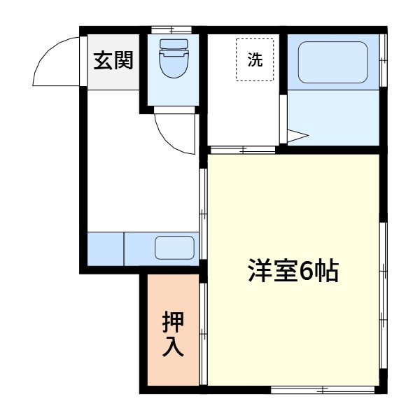 静文荘 間取り図