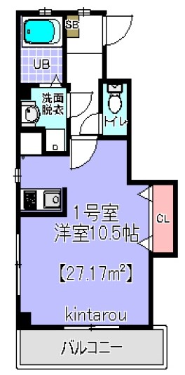 メゾン　ド　ソレイユ  間取り