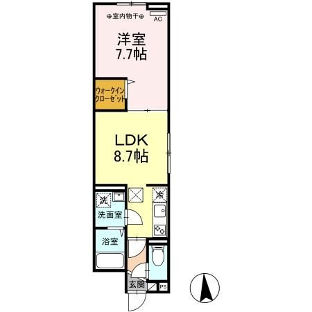 アヴァンスお花茶屋 間取り