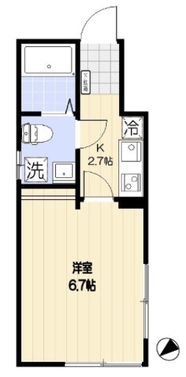 オーロ金町  間取り