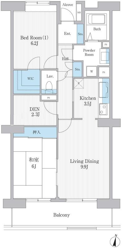 ウイングプラザ 間取り図