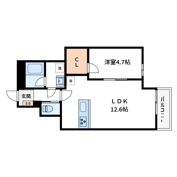 Legato一之江 間取り