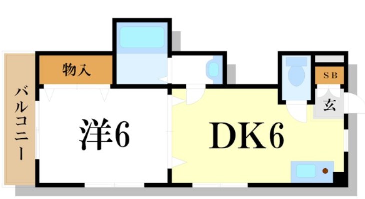 パークヒル瑞江弐番館 間取り図
