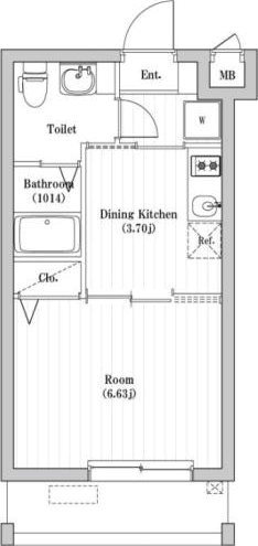 アーバンパーク六町 間取り