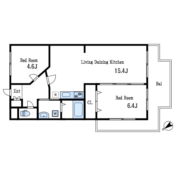 エトワール船堀 間取り図