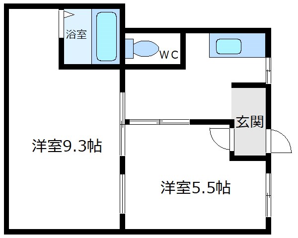 枝川貸家  間取り
