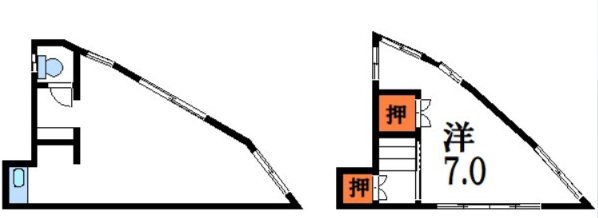 四つ木4丁目貸家 間取り
