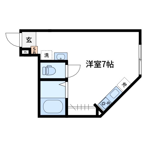 ステラ西小岩 間取り図