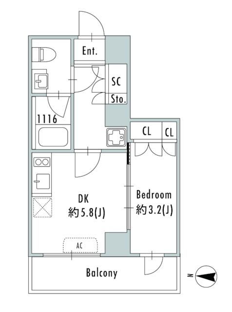 ＧＲＡＮ　ＰＡＳＥＯ小岩 間取り図