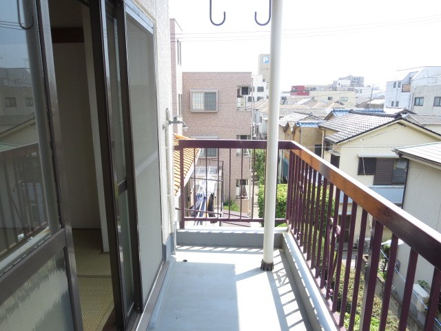 文化ハイツ ベランダ