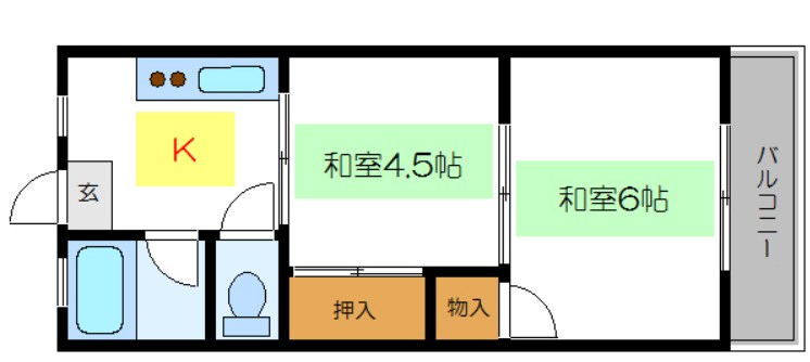 天王マンション 間取り