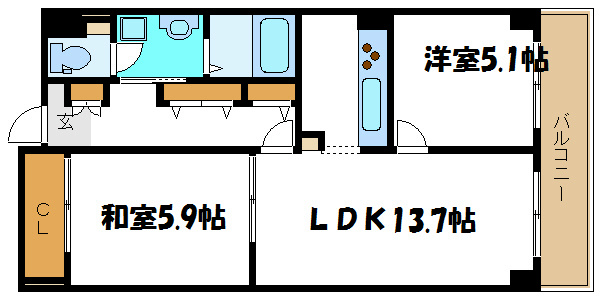 ソサエティギャレリア   間取り図