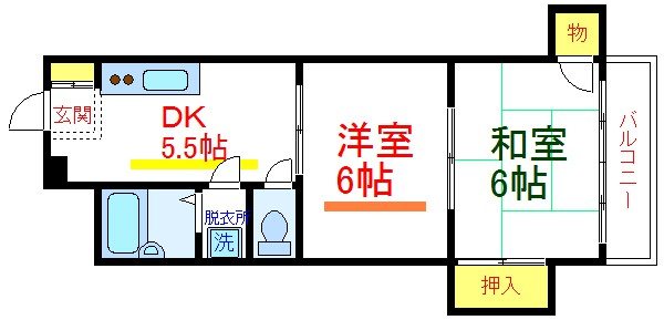 ラフォーレ町屋Ⅱ 間取り
