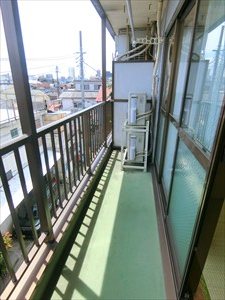 ラフォーレ町屋Ⅱ ベランダ