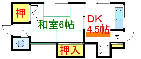 高柳荘 間取り