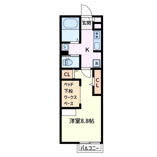 エンジェルの森西新井 間取り