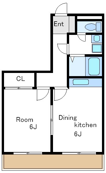 エクセルパレス１ 間取り図