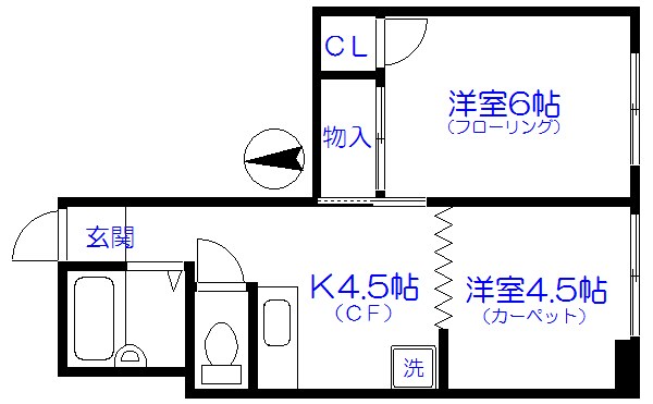 ヒルズハウス 間取り