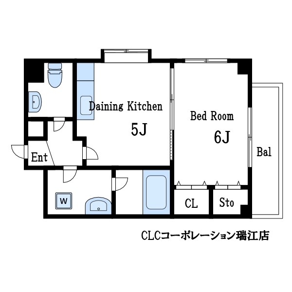 クレーテⅡ篠崎 間取り図