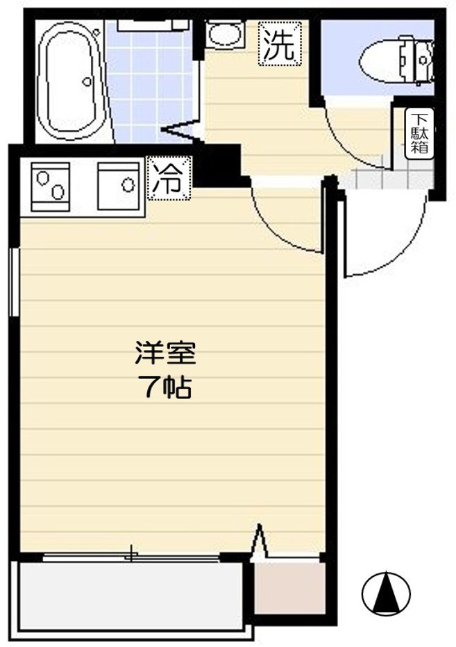 リッツ浅草  間取り