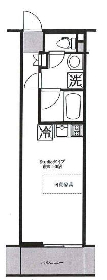東陽町SA・KU・RA   間取り
